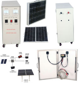 Cep telefonları için Evler için 600W off grid güneş enerjisi sistemleri, MP3 çalar DC 12V AC 220V