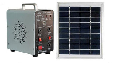 Ev için 4W 6V 4AH Taşınabilir Izgara Güneş Enerjisi Sistemleri
