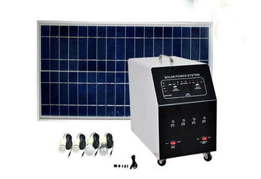 300W Off Grid Güneş Enerjisi Sistemleri, AC + DC Çıkış Güneş Sistemi