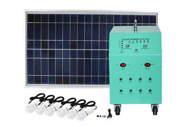 Sokak Lambası / Kamera için 70W Akıllı DC Taşınabilir Kapalı Izgara Güneş Enerjisi Sistemleri