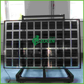 Kamp için 100W BIPV Keskin Reflektif Kaplama Güneş Panelleri Monokristal / Ev
