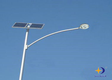 100 Watt LED Güneş Sokak Işıkları Işın Açısı 0 - 90 Derece / Beyaz Kutuplu
