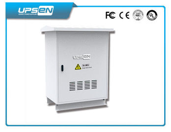 Sızdırmazlık Seviyesi IP55 ve Soğuk Soğuk / Sıcak İşlevli Oudoor Telecom için açık UPS Sistemi