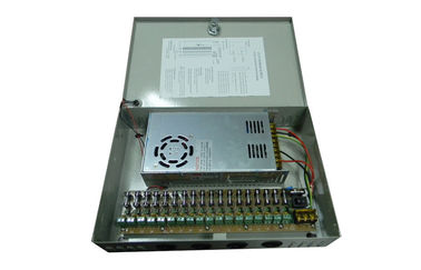 Metal 12V 20A CCTV Güç Kaynağı Kutusu AC100 - 240V 240W Sınıf B