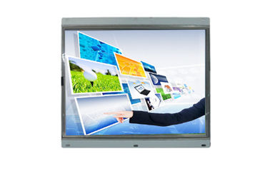 XGA 15 inç Endüstriyel LCD Dokunmatik Ekran Monitör, 1024x768 Ekran CCTV