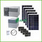 2000 Watt Çatı Çatı / Düz Çatı Izgarası Bağlanmış Güneş Enerjisi Sistemi 96V 400AH