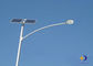 100 Watt LED Güneş Sokak Işıkları Işın Açısı 0 - 90 Derece / Beyaz Kutuplu