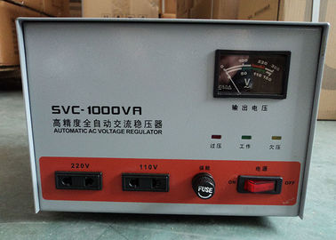 Bilgisayar için 1 KVA IP20 Kapalı Tek Fazlı AVR Sabitleyici Voltaj Regülatörü