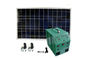 150W AC Kapalı Izgara Güneş Enerjisi Sistemleri, 18V / 35W Güneş Pili