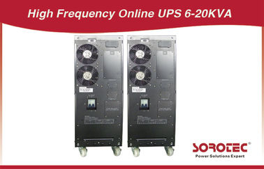 LCD 50Hz / 60Hz yüksek frekans Online UPS 3KVA / 2.1KW ofis için