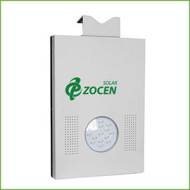 6500K 15W LED 4-5m Entegre Güneş Paneli Sokak Lambaları Ana / Özel Yolu İçin