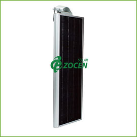 18W 12V 2160LM LED Pathway Güneş Enerjisi Sokak Lambaları, Hepsi Bir Bir Güneş Caddesi Işığında