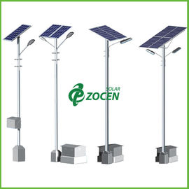 Ajustable IP65 70W Soğuk Beyaz Yüksek Güneş Enerjisi Paneli Sokak Lambaları