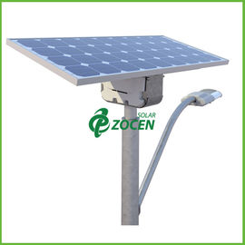 IP65 20W Enerji Tasarruflu LED Güneş Paneli Sokak Işıkları 5M Q235 Kutuplu