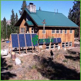 Günlük enerji tüketimi için 2,24kw&#39;lik şebeke dışı Ev Güneş Sistemi 8KWH