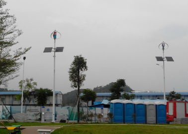Dış Aydınlatma Rüzgar Solar Hybrid Sistemi, 7.5m Işık Pole / 60W LED Lamba