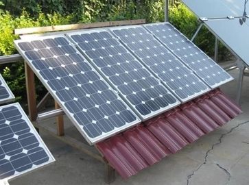 Düz çatı güneş raf sistemi için 3KW fotovoltaik panel güneş pv montaj sistemleri