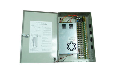 DC12V 30A Düzenlenmiş CCTV Kamera Güç Kaynağı Dağıtımı 18 Kanal
