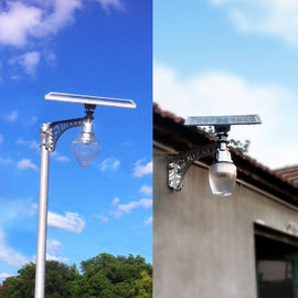Courtyard / Bahçe için Uzaktan Kumanda Güneş LED Courtyard Işık 4W 600lm