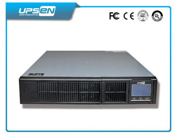 1 Fazlı Bilgisayarlı Kesintisiz Güç Kaynağı 19 &quot;2U / 3U Yükseklikte 10KVA Online UPS