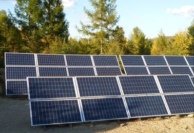 Saf Sinüs Jeneratörü / 6kW güneş sistemi için Çatı Ev Solar Güç Sistemi