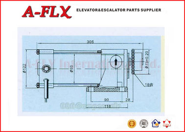 DC 110v ile elektrikli Hitachi Asansör Kapı Motoru TOG-MS-3 motor