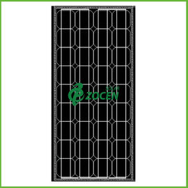 Yüksek Performanslı 80W 18V Sharp Monokristal Güneş Panelleri Siyah