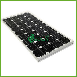 Yüksek Performanslı 80W 18V Sharp Monokristal Güneş Panelleri Siyah