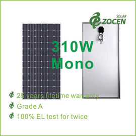 Tek Kristal Güneş Pili, 310W Anti Reflektif Cam Lamine
