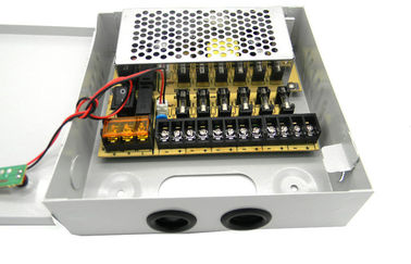 9 Kanal CCTV Kamera Güç Kaynağı, 12V 5Amps CCTV Güç Kaynağı Kutusu