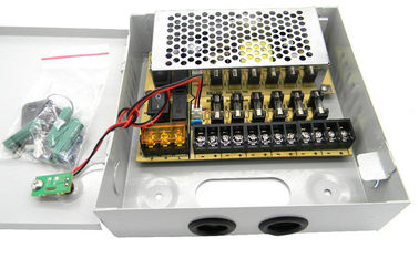 Yüksek Verimli CCTV Güç Kaynakları AC100-240V 6 Kanal, EN55022 Sınıf B