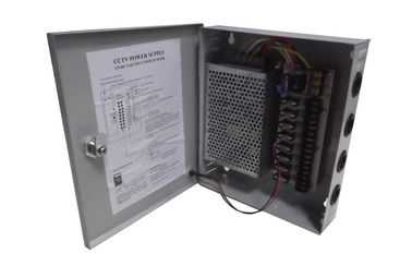 12V 5Amps CCTV Güç Kaynağı Kutusu 9 Kanal, CCTV Kamera Güç Kaynağı