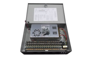 12VDC 300W CCTV Güç IP Kameralar, EN55011 Sınıf B için 50Hz / 60Hz Malzemeleri