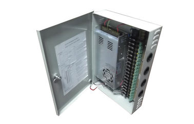 12VDC 300W CCTV Güç IP Kameralar, EN55011 Sınıf B için 50Hz / 60Hz Malzemeleri
