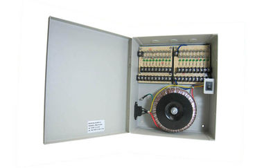EN55011 Sınıf B CCTV Güç Kaynakları 400W 18 Kanal, 50Hz / 60Hz