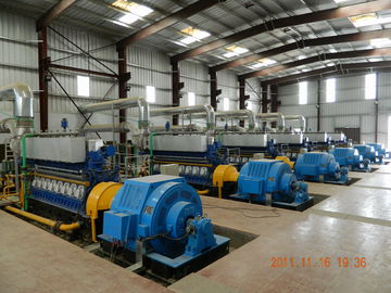 Jeneratör Santrali Su Soğutmalı Dizel Jeneratör 11KV 750Rpm