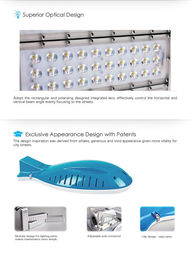 110 lm/w IP65 High Power LED yol ışık plastik Lens ile 100 Watt