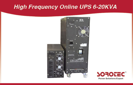 Yüksek Frekans Tek Faz Çevrimiçi Ups 10KVA ile Lcd veya Led ekran